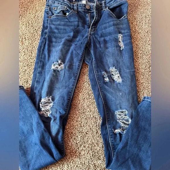 Ashley Mason distressed jeans - Picture 1 of 3